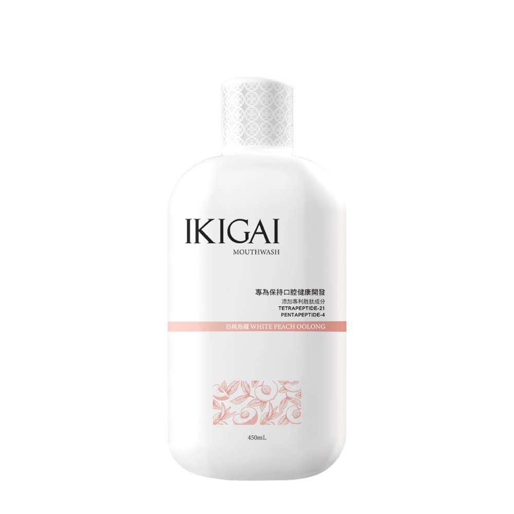 IKIGAI 漱口水-白桃烏龍(450ml/瓶), , small