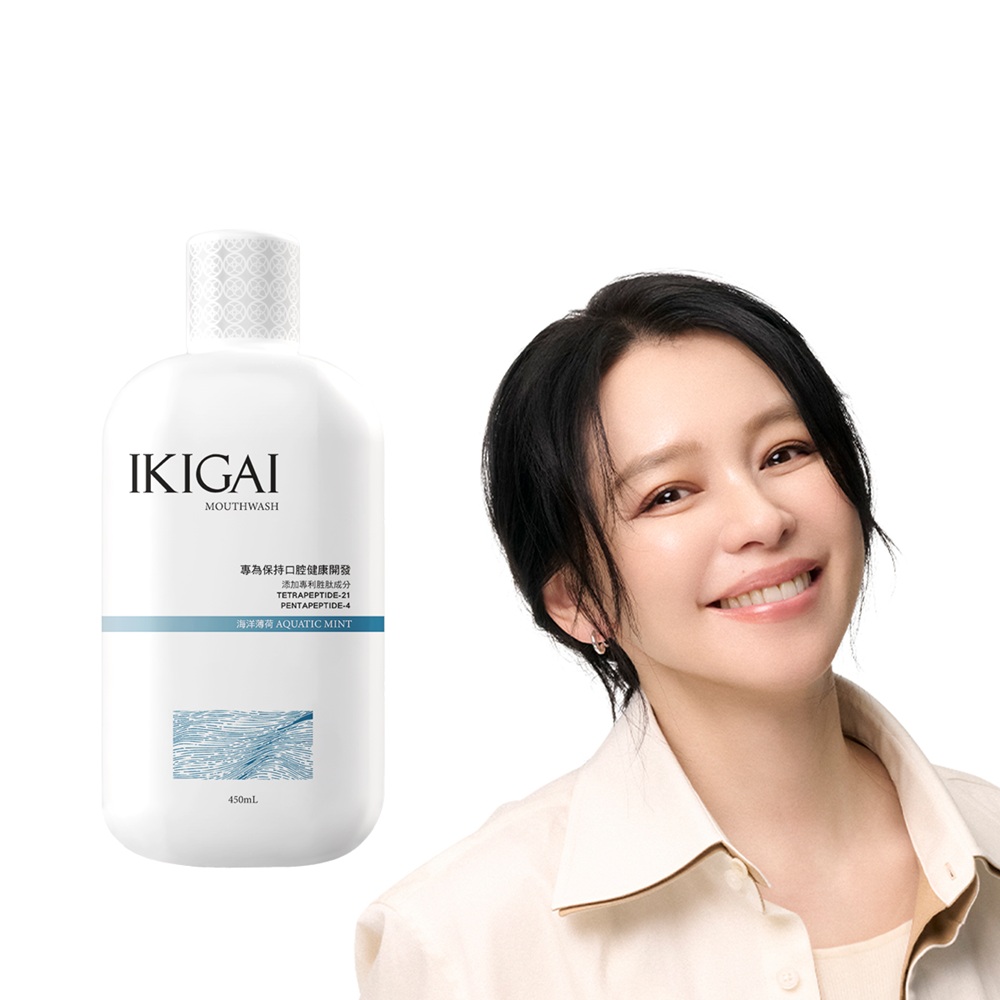 IKIGAI 漱口水-海洋薄荷-專利齦膠原胜肽(450ml/瓶)