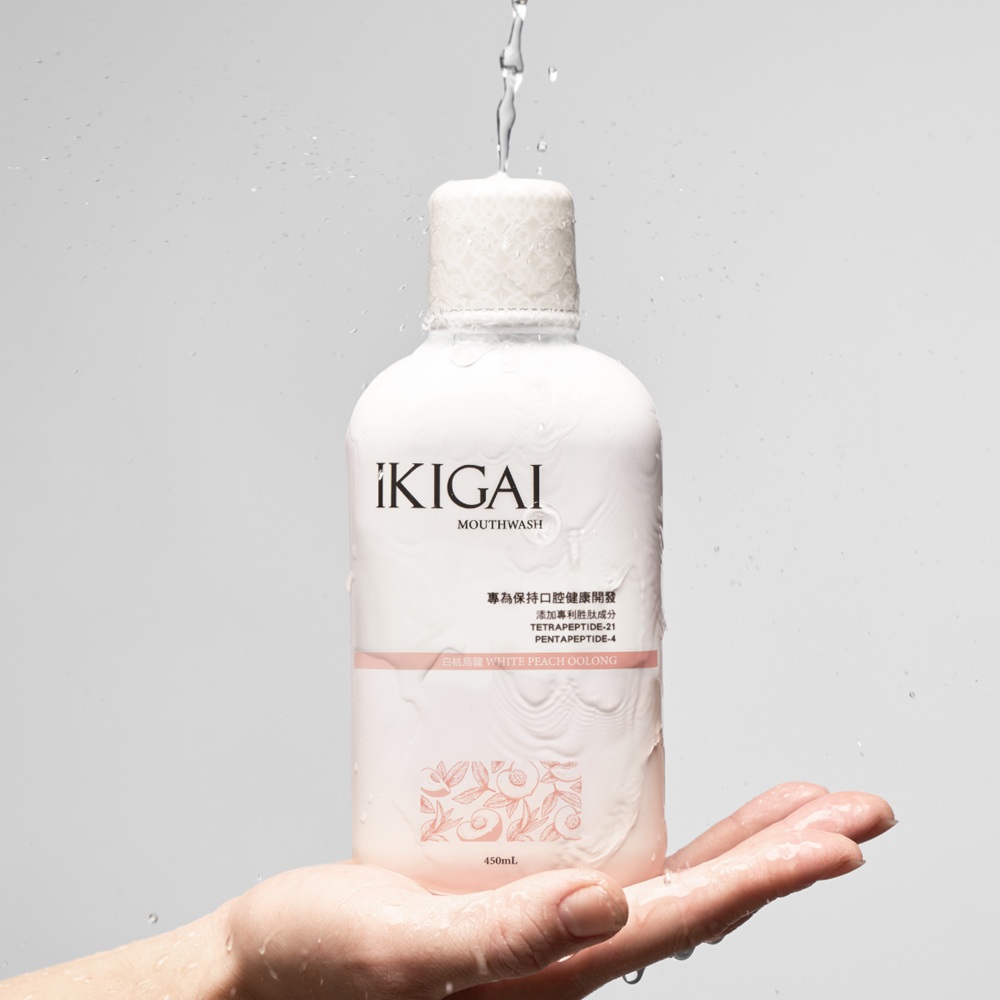 IKIGAI 漱口水-白桃烏龍(450ml/瓶), , small